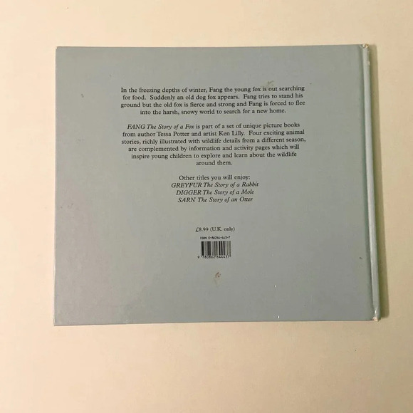 Vintage 1996 Fang The Story of a Fox Book Tessa Potter and Ken Lilly - Picture 2 of 16